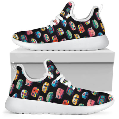 Camper Camping Pattern Mesh Knit Sneakers Shoes