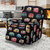 Camper Camping Pattern Recliner Slipcover-JORJUNE.COM