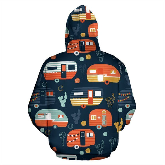Camper Camping Pullover Hoodie