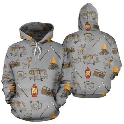 Camper Camping Pullover Hoodie