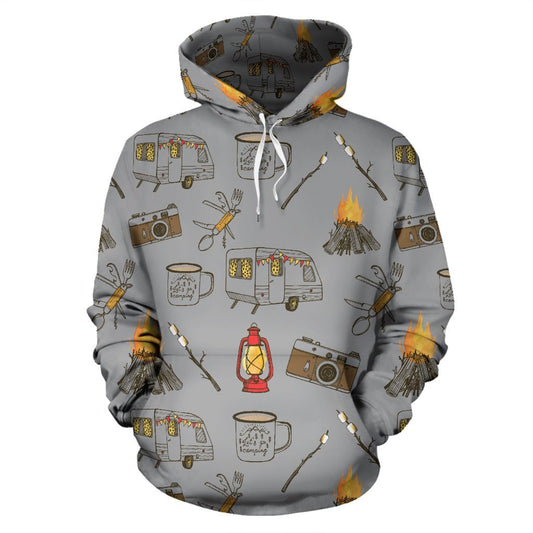 Camper Camping Pullover Hoodie