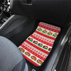 Camper Camping Ugly Christmas Design Print Car Floor Mats-JorJune