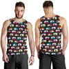 Camper Caravan Pattern Men Tank Top