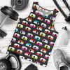 Camper Caravan Pattern Men Tank Top