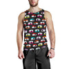 Camper Caravan Pattern Men Tank Top