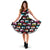 Camper Caravan Pattern Sleeveless Mini Dress