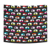 Camper Caravan Pattern Tapestry