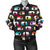 Camper Caravan Pattern Women Casual Bomber Jacket