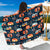 Camper Caravan Print Pattern Sarong Pareo Wrap