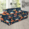 Camper Caravan Print Pattern Sofa Slipcover-JORJUNE.COM