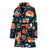 Camper Caravan Print Pattern Women Bath Robe