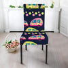 Camper Cute Camping Design No 3 Print Dining Chair Slipcover-JORJUNE.COM