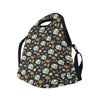 Camper marshmallow Camping Design Print Neoprene Lunch Bag-JorJune