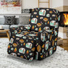 Camper marshmallow Camping Design Print Recliner Slipcover-JORJUNE.COM