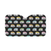 Camper Pattern Camping Themed No 2 Print Car Sun Shade-JorJune