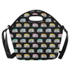 Camper Pattern Camping Themed No 2 Print Neoprene Lunch Bag-JorJune