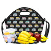 Camper Pattern Camping Themed No 2 Print Neoprene Lunch Bag-JorJune