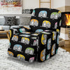 Camper Pattern Camping Themed No 2 Print Recliner Slipcover-JORJUNE.COM