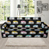 Camper Pattern Camping Themed No 2 Print Sofa Slipcover-JORJUNE.COM