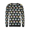 Camper Pattern Camping Themed No 2 Print Women Long Sleeve Sweatshirt-JorJune