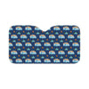 Camper Pattern Camping Themed No 3 Print Car Sun Shade-JorJune