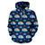 Camper Pattern Camping Themed No 3 Print Pullover Hoodie