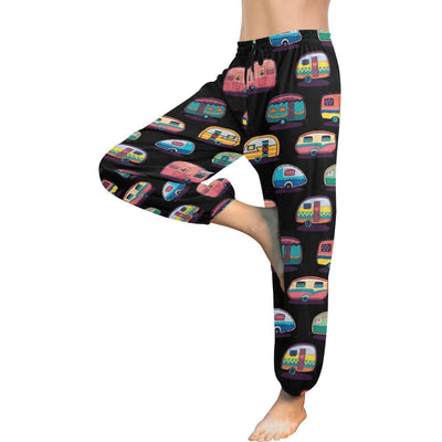 Camper Pattern Harem Pants