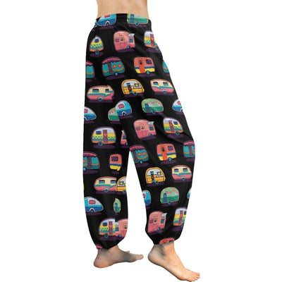 Camper Pattern Harem Pants