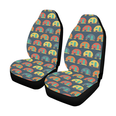 Camper Pattern Print Design 02 Car Seat Covers (Set of 2)-JORJUNE.COM