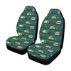 Camper Pattern Print Design 05 Car Seat Covers (Set of 2)-JORJUNE.COM