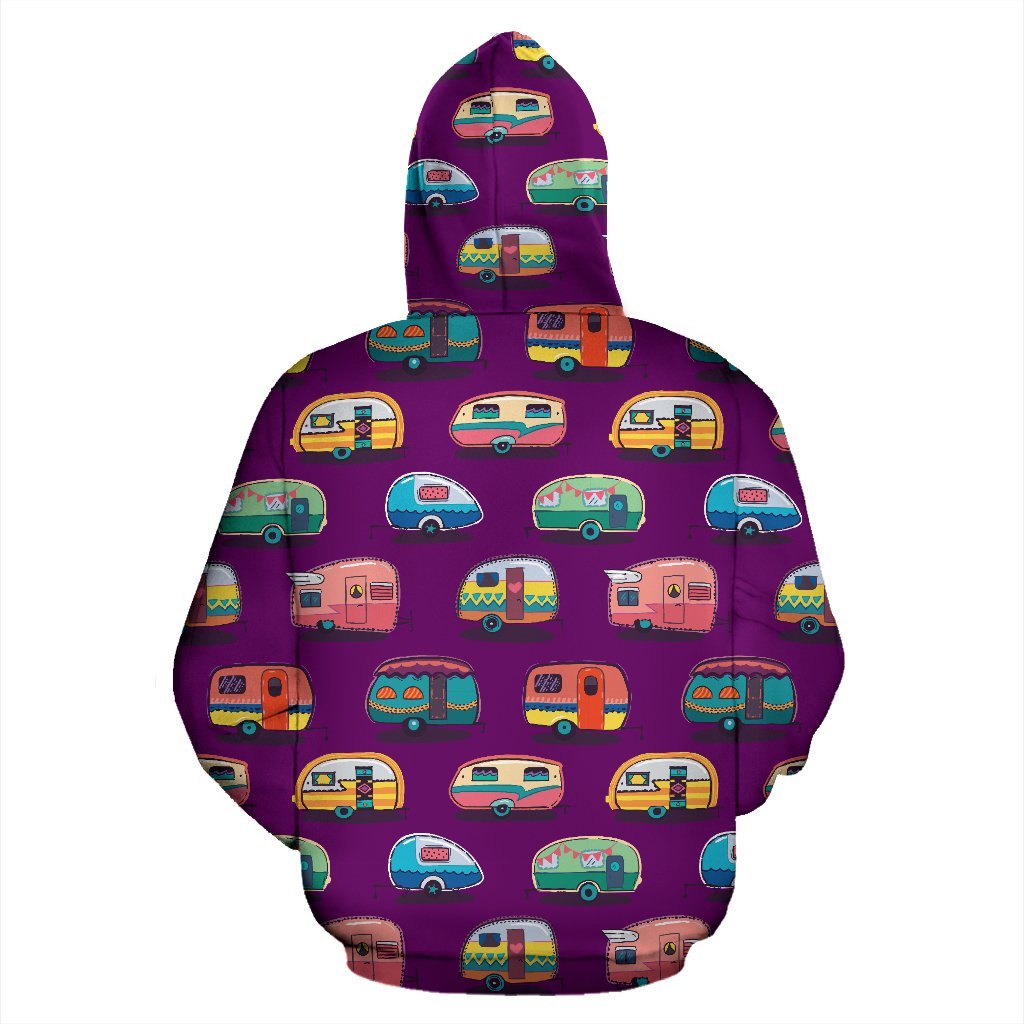 Camper Purple Pullover Hoodie