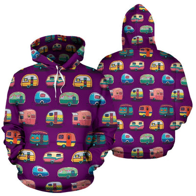 Camper Purple Pullover Hoodie