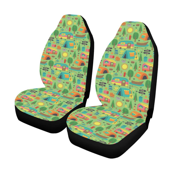 Lavender Pattern Print Design LV04 Universal Fit Car Seat Covers - JorJune