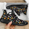 Camping Campfire Marshmallows Mesh Knit Sneakers Shoes