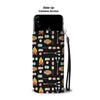 Camping Marshmallows Campfire Wallet Phone Case