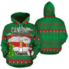 Camping Christmas All Over Print Hoodie