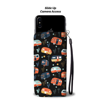 Camping funny camper Wallet Phone Case