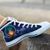 Camping Women High Top Canvas Shoes