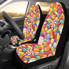 Candy Pattern Print Design 02 Car Seat Covers (Set of 2)-JORJUNE.COM