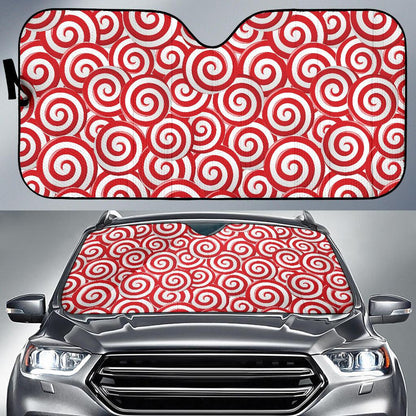 Candy Pattern Print Design 03 Car Sun Shade-JORJUNE.COM