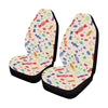 Candy Pattern Print Design 04 Car Seat Covers (Set of 2)-JORJUNE.COM