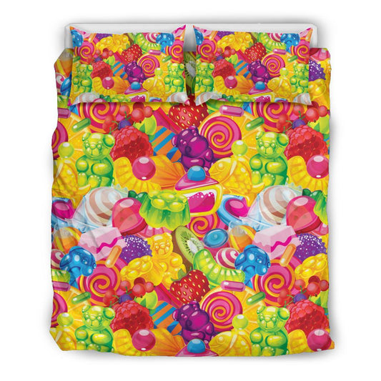 Candy Pattern Print Design CA01 Duvet Cover Bedding Set-JORJUNE.COM