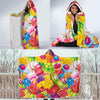 Candy Pattern Print Design CA01 Hooded Blanket-JORJUNE.COM