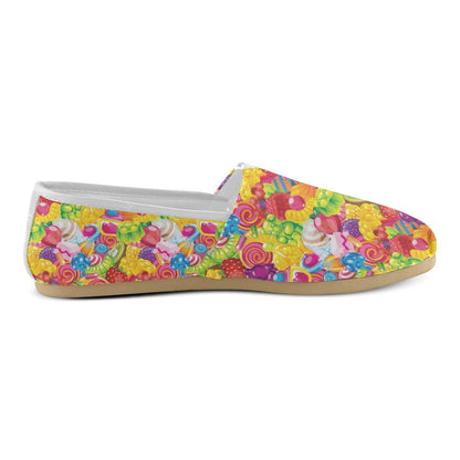 Candy Pattern Print Design CA01 Women Casual Shoes-JorJune.com