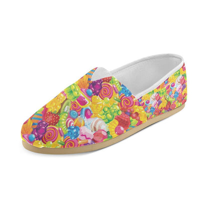 Candy Pattern Print Design CA01 Women Casual Shoes-JorJune.com