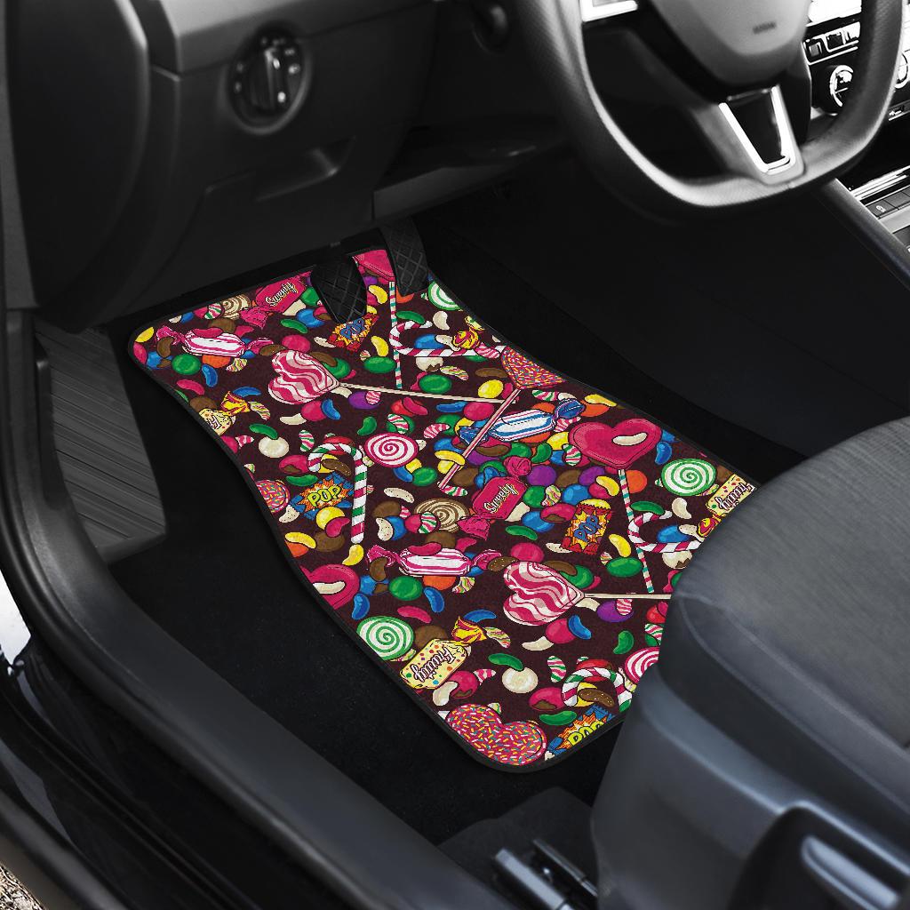 Candy Pattern Print Design CA02 Car Floor Mats-JorJune
