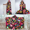 Candy Pattern Print Design CA02 Hooded Blanket-JORJUNE.COM