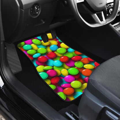 Candy Pattern Print Design CA03 Car Floor Mats-JorJune