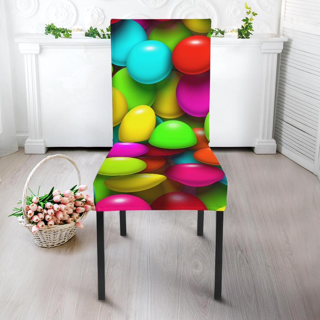 Candy Pattern Print Design CA03 Dining Chair Slipcover-JORJUNE.COM