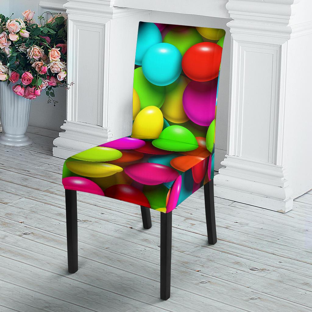 Candy Pattern Print Design CA03 Dining Chair Slipcover-JORJUNE.COM